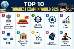 top 10 toughest exam in world 2026