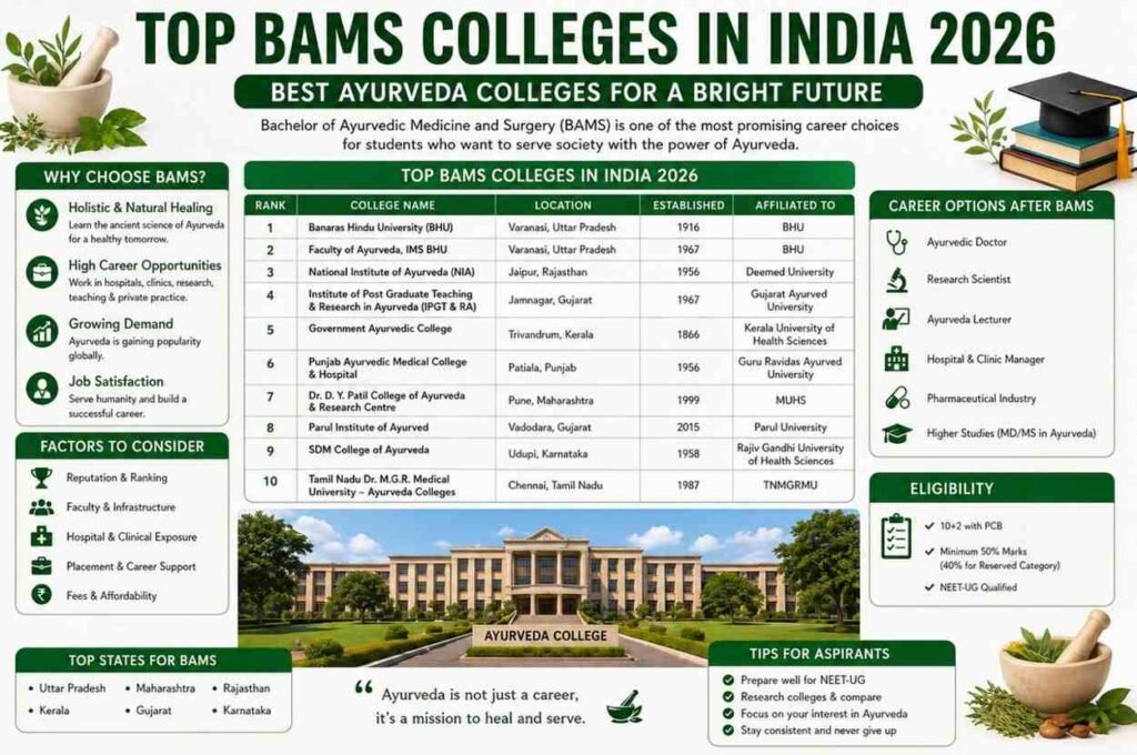top bams college in india
