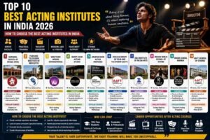 top 10 best acting institutes in india 2026