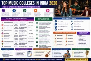 top music colleges in india 2026